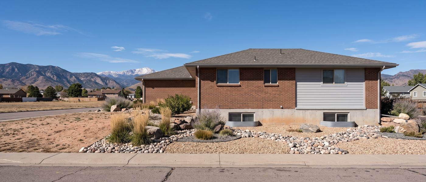 Housing typical of the Denver area