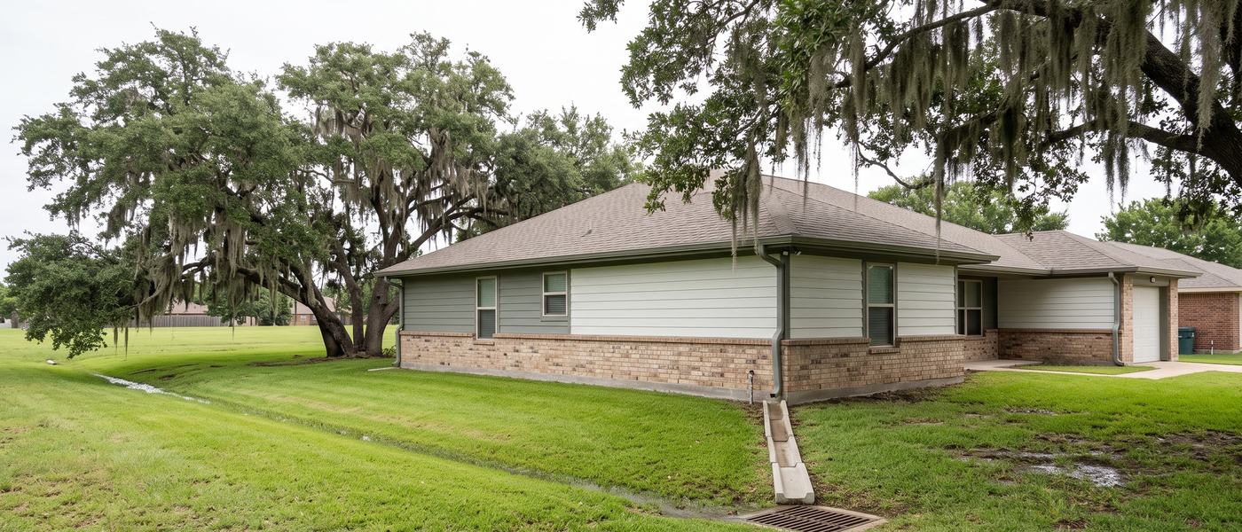 Housing typical of the Houston area
